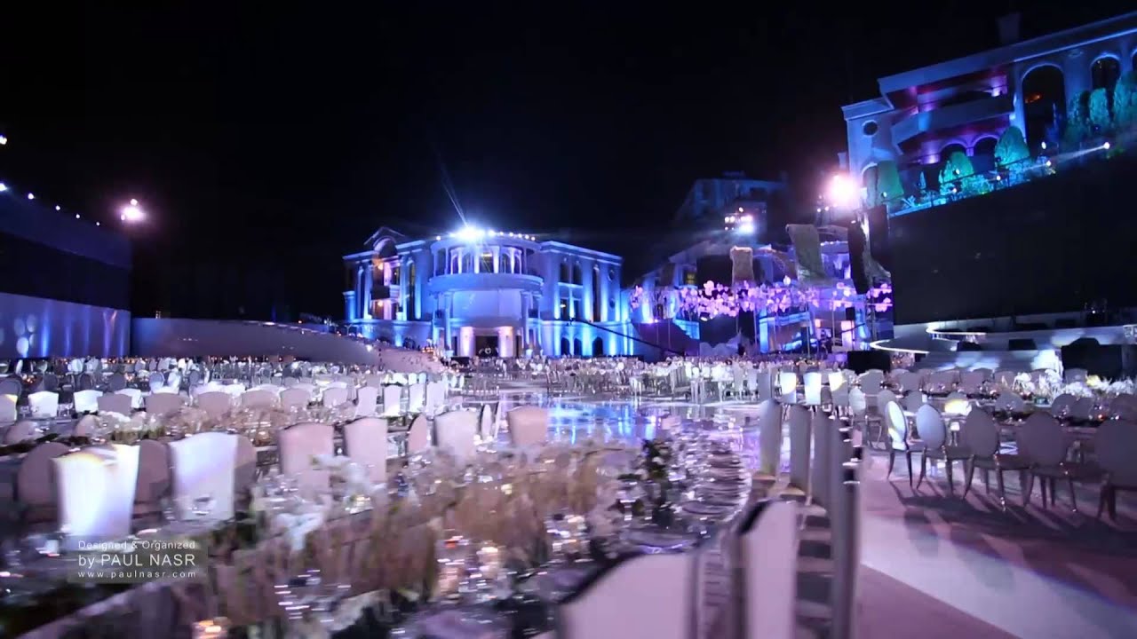 A wedding design by Paul Nasr