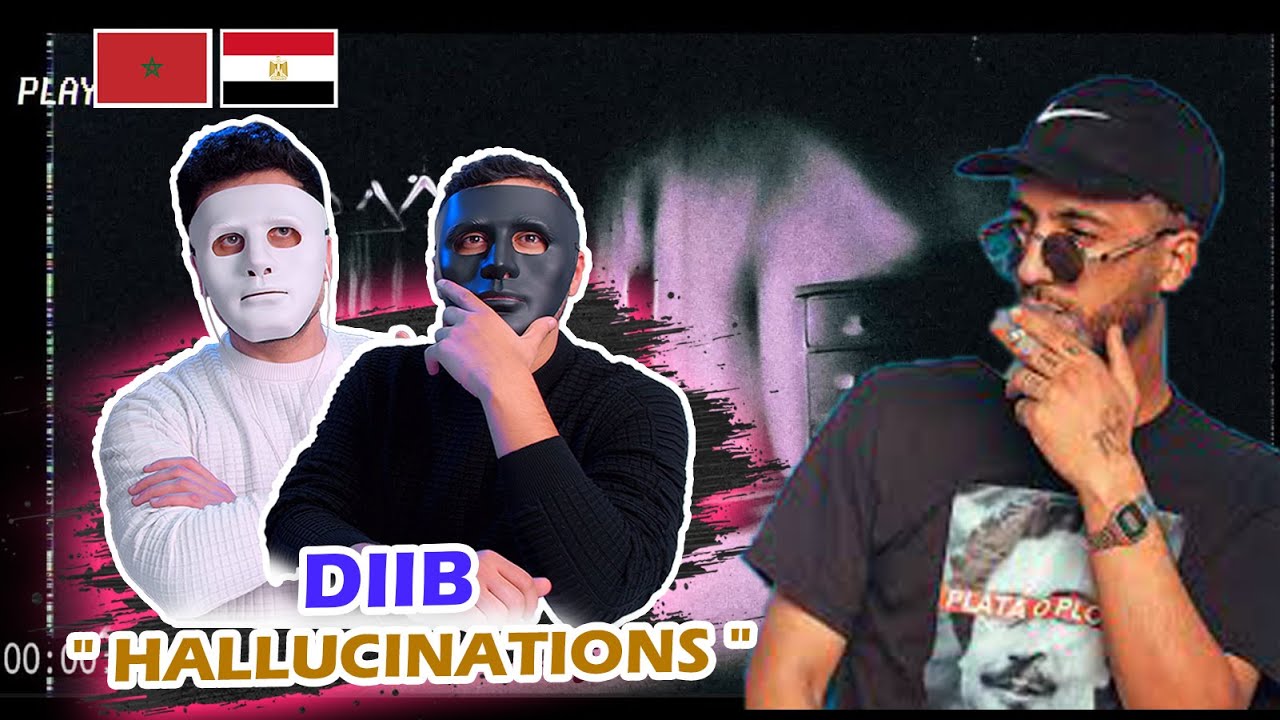 Diib - Hallucinations  - Prd by Rimo beat 🇲🇦 🇪🇬 | Reaction WITH DADDY & SHAGGY