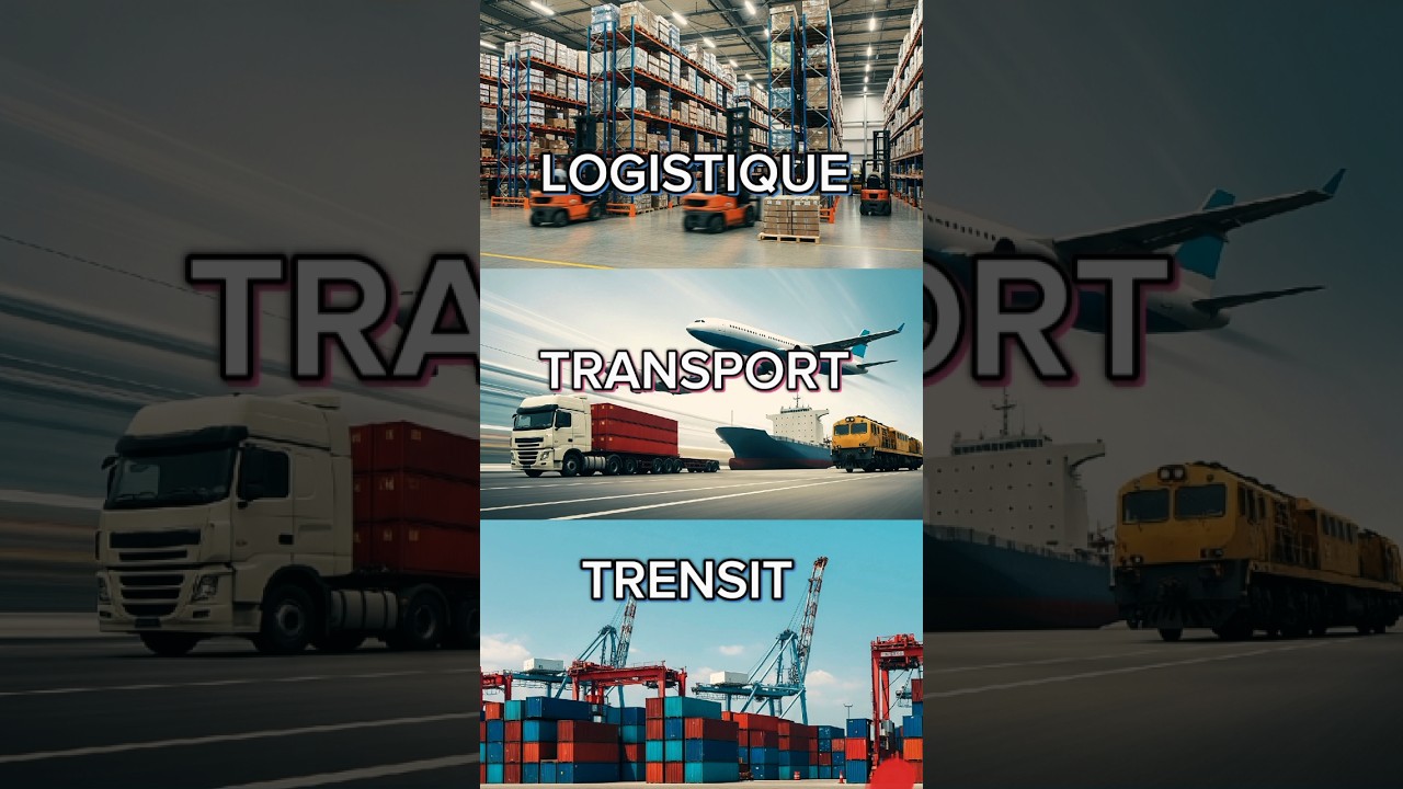 la logistique le transport et le transit quelle est la diff&eacute;rence #logistique #&eacute;conomie #info