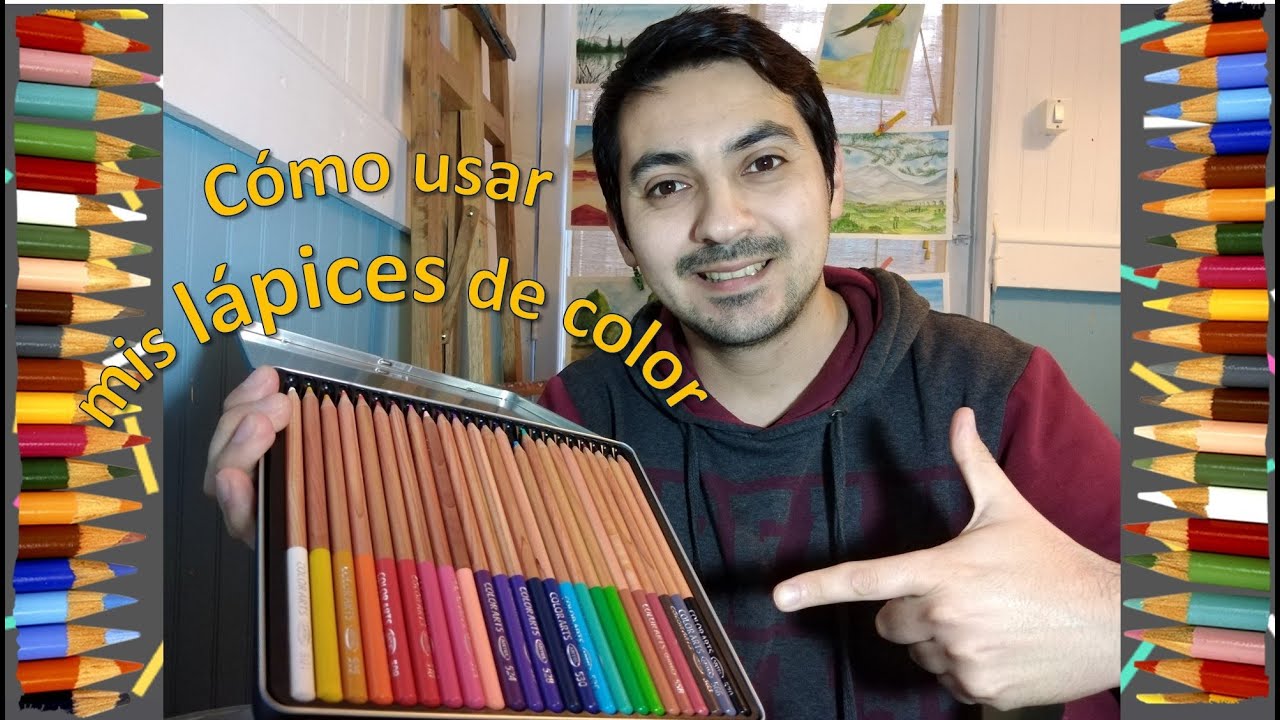 Cómo pintar con lápices de madera - Taller de Arte para todos (Capítulo 6)