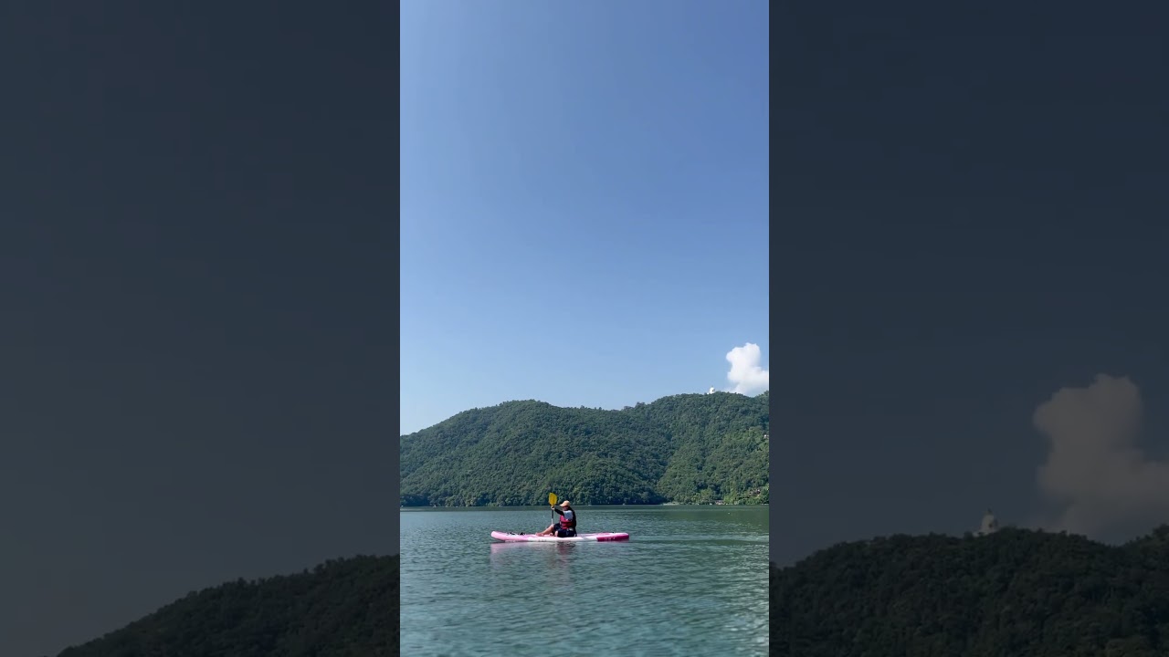 Paddle boat 🤍#reshmighale