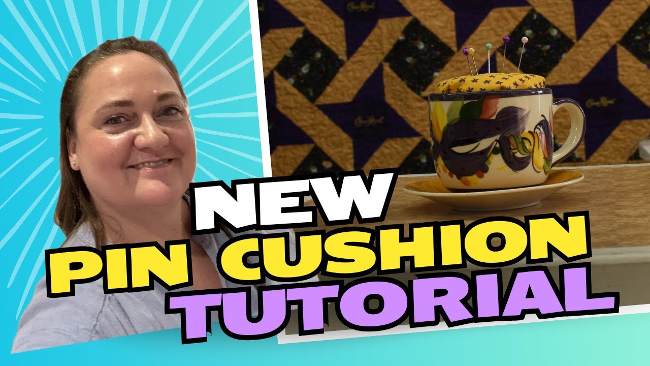 Master The Teacup Pin Cushion with this Updated Tutorial! #quilting