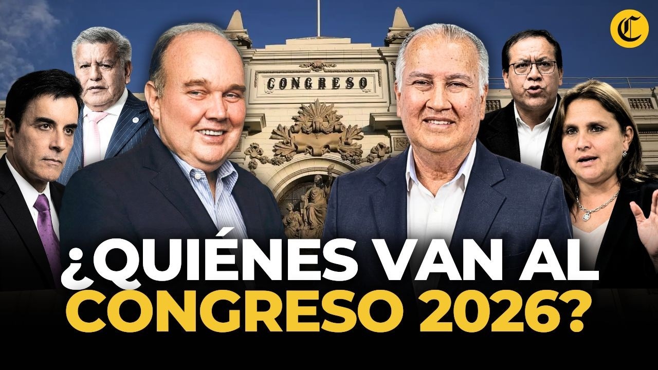 &iquest;Qui&eacute;nes son los candidatos presidenciales que ir&aacute;n al senado y c&aacute;mara de diputados? | El Comercio