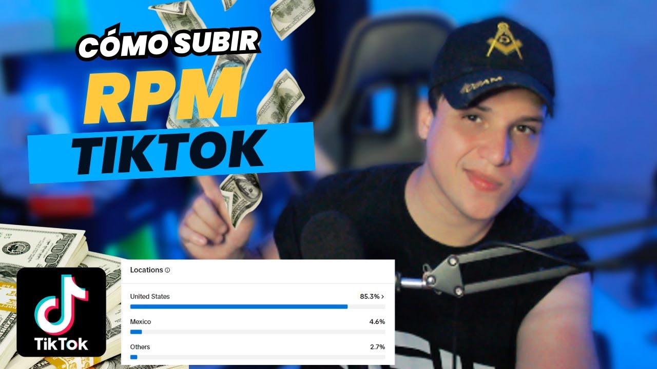 ✅ Como aumentar RPM en Tiktok y ganar mas dinero por visitas | VMOSCLOUD TUTORIAL