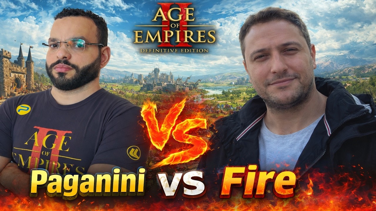 Jogamos CONTRA O TOP 3 BR - Vikings x Romanos | Age of Empires 2 DE