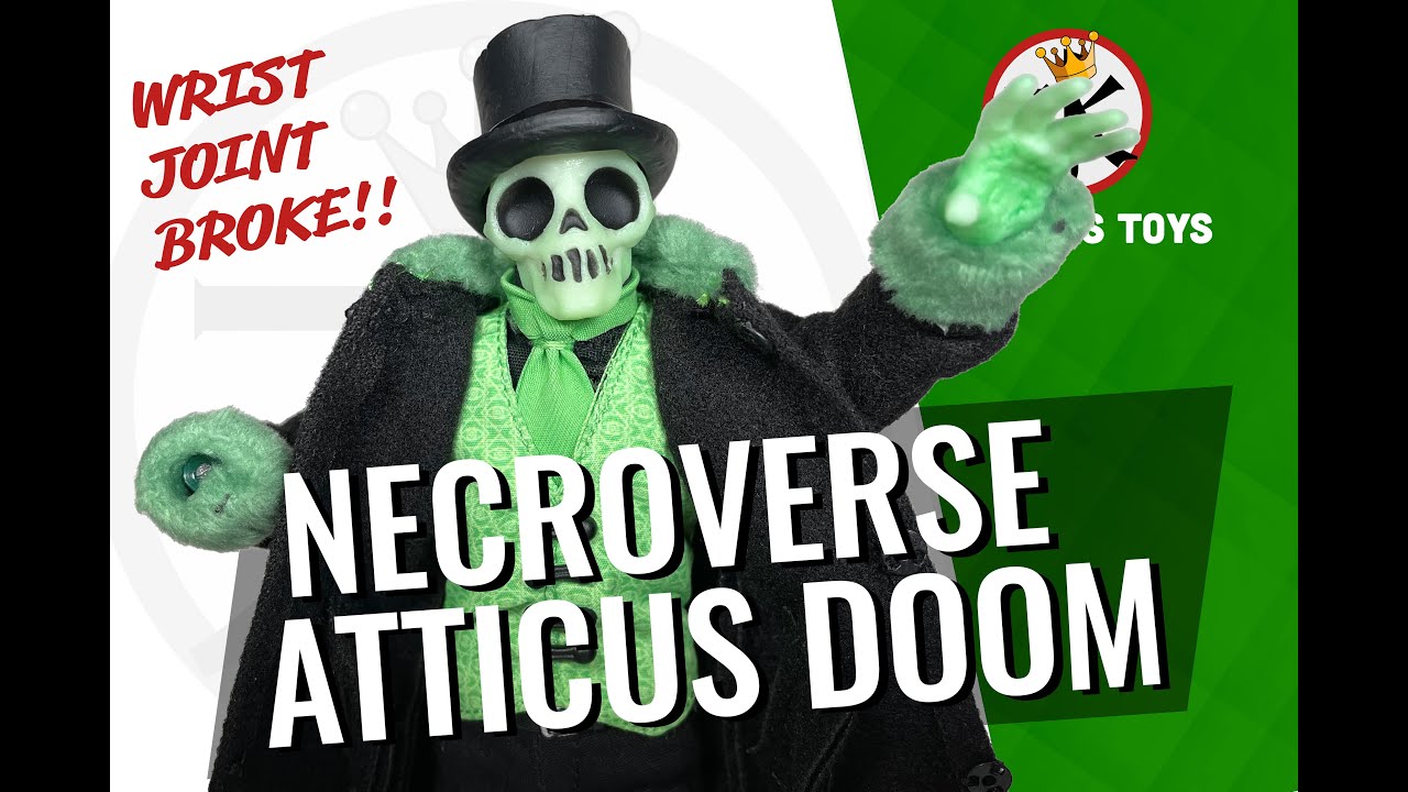 Mezco One:12 Collective Rumble Society Atticus Doom : Necroverse Edition - Unboxing, and Review
