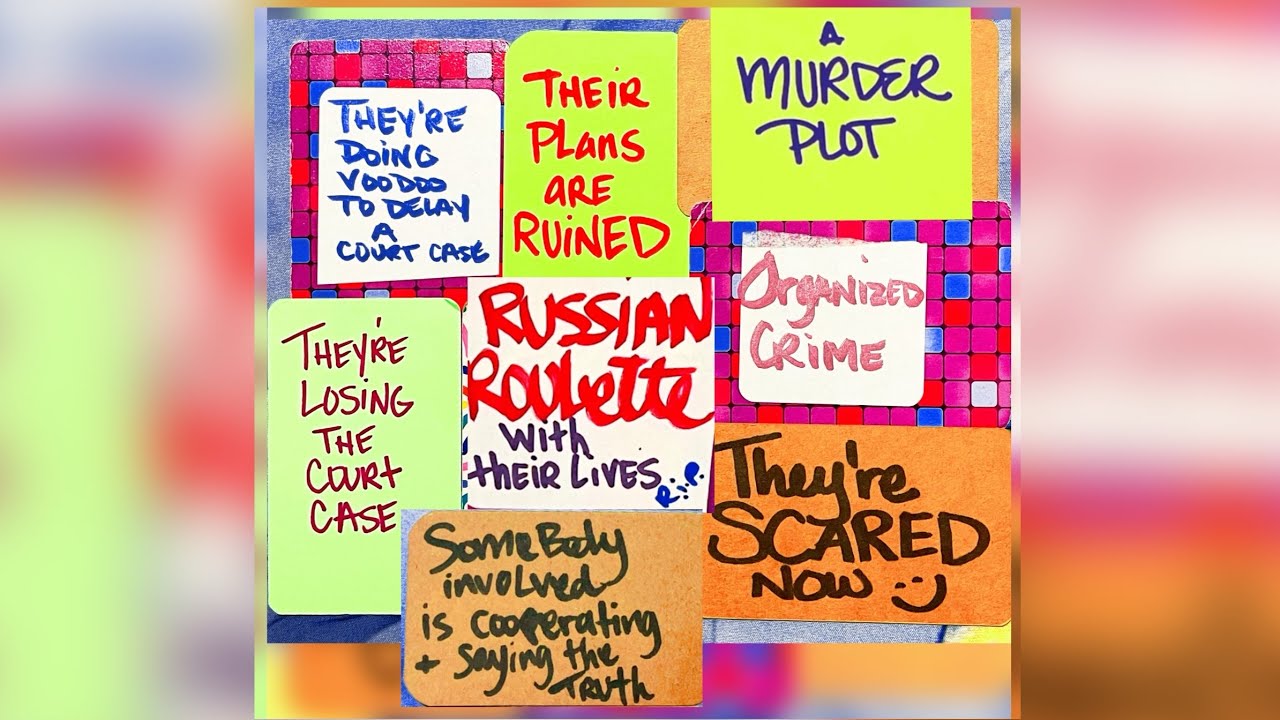 SOMEONE COOPERATED&SAID THE TRUTH ABOUT A MURDR PLOT,DEATH SPELLS FAILED,LOSING A CASE,PRISON &more 