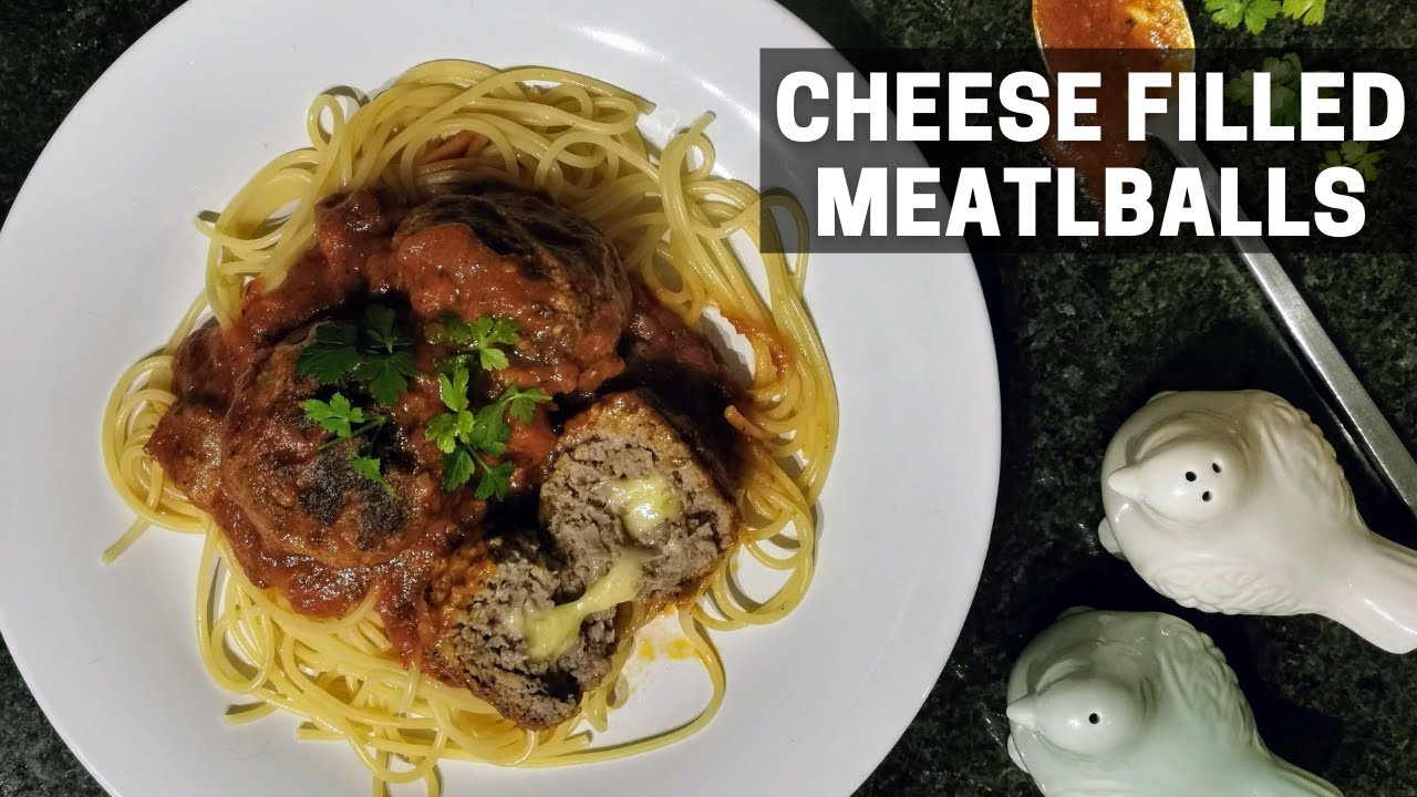 Cheese Stuffed Meatballs | The Secret Yorkshire Cook
