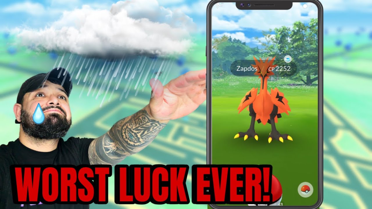 WORST POKEMON GO LUCK EVER! GALARIAN ZAPDOS... | Pok&eacute;mon GO Vlog