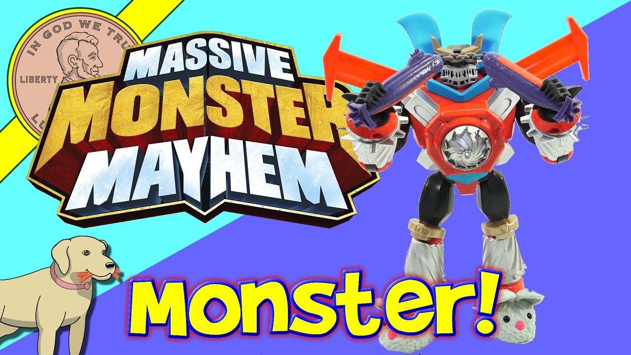 Massive Monster Mayhem Toy Action Figure Review
