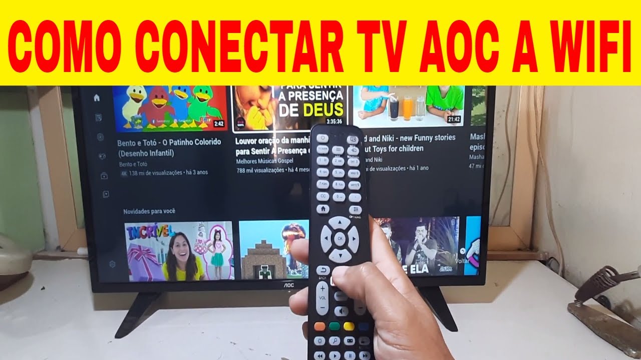 COMO COLOCAR WIFI A TV AOC