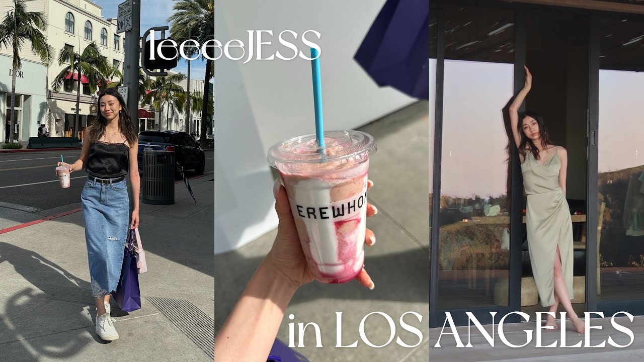 LA WORK & TRAVEL VLOG | first work trip, solo date night, exploring LA alone