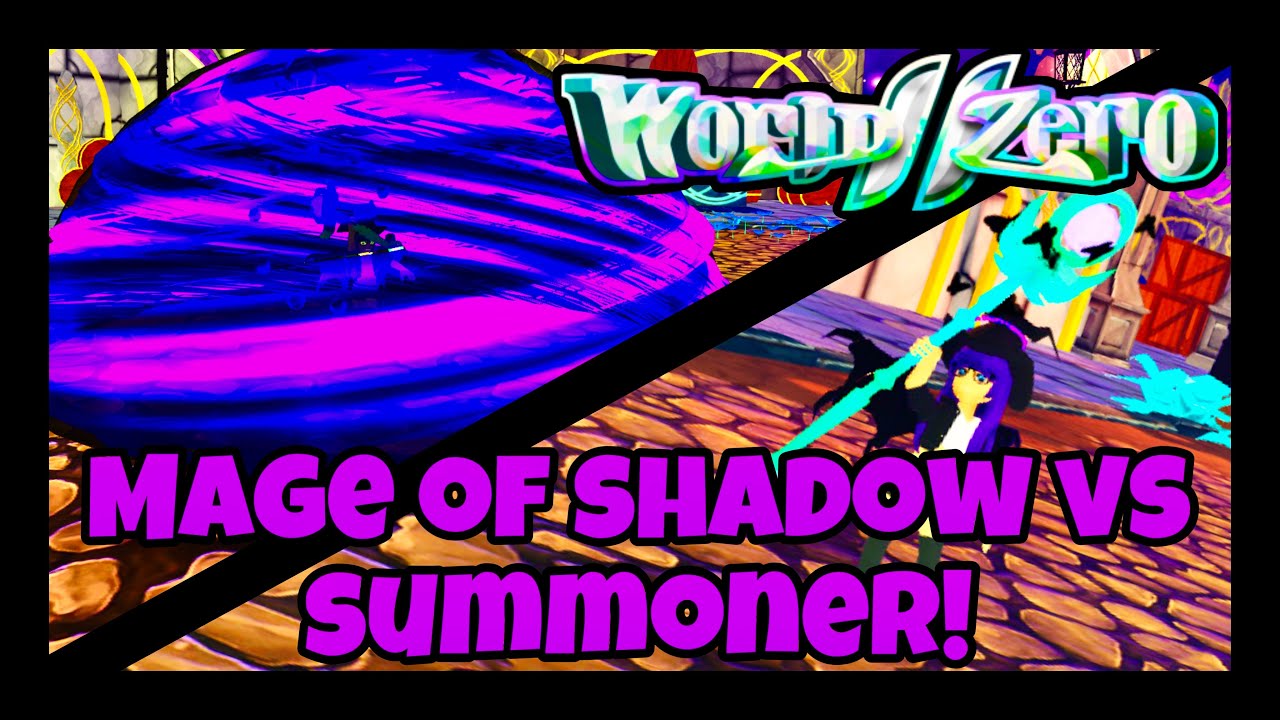 MAGE OF SHADOW VS SUMMONER ISN'T CLOSE! | Roblox | [World Zero]