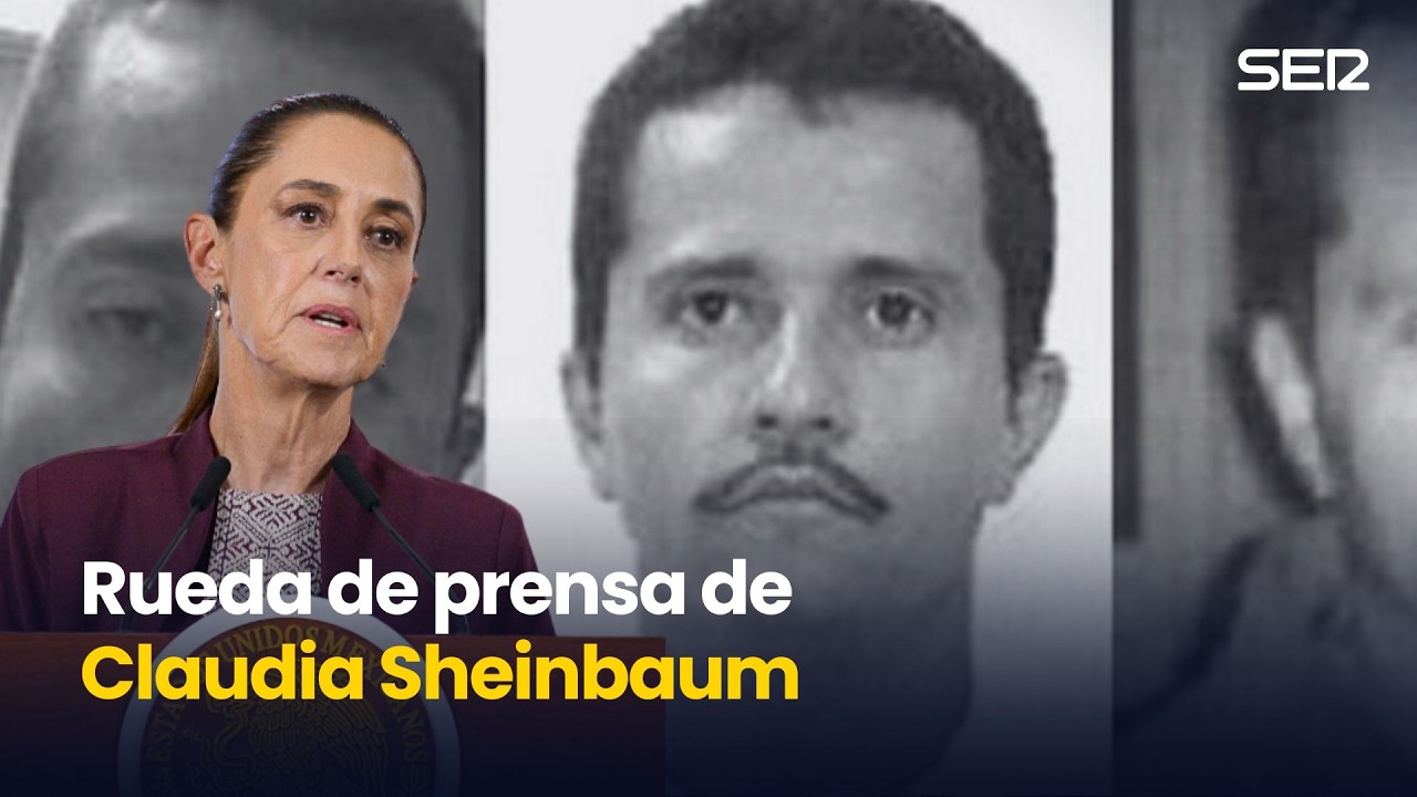 🔴 DIRECTO | Muerte de El Mencho: rueda de prensa de la presidenta de mexicana Claudia Sheinbaum