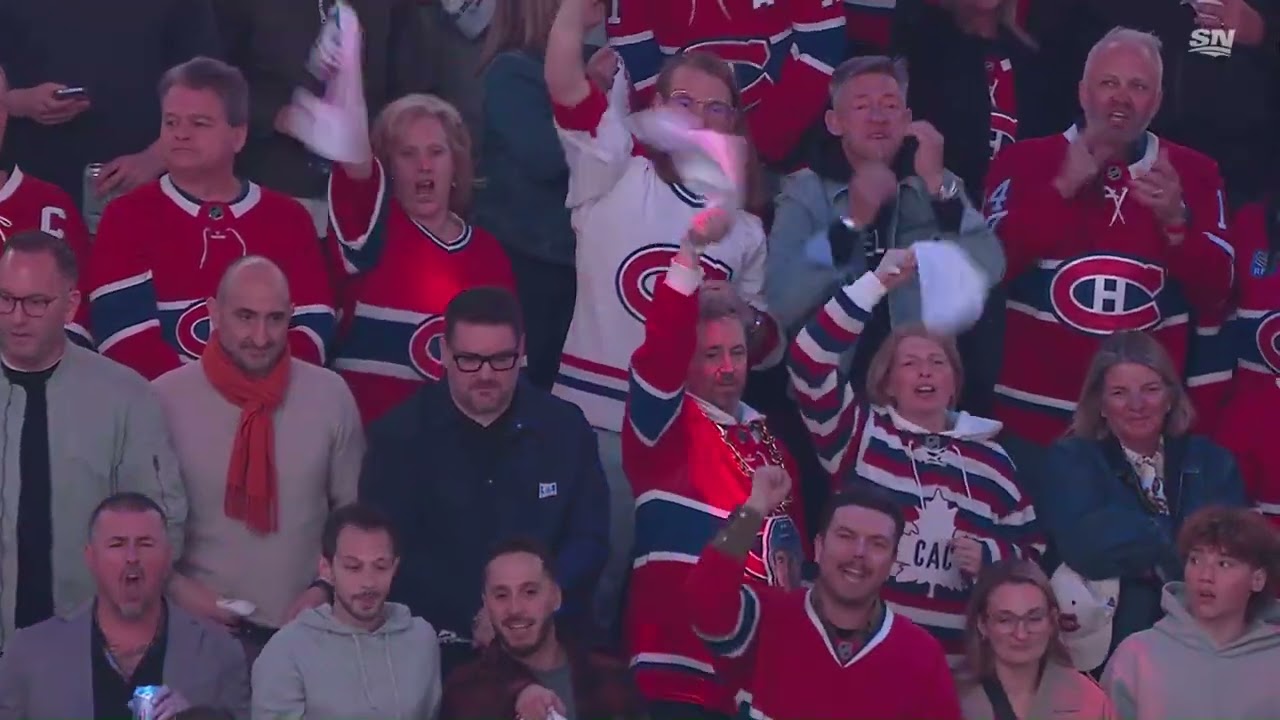 Caps vs Habs Game 3 Intro & Anthems 2025 Playoffs