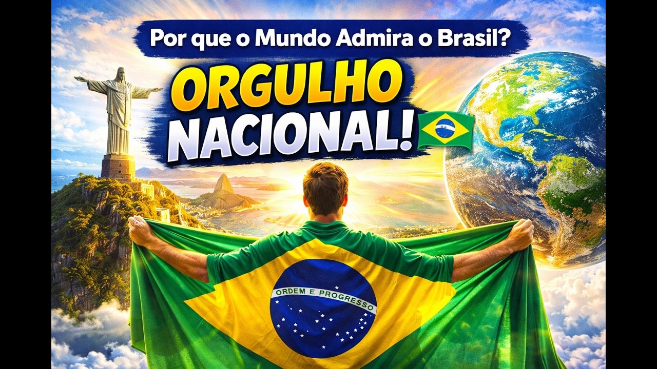 Por Que o Brasil é Um dos Países Mais Admirados do Mundo? 🇧🇷🌎