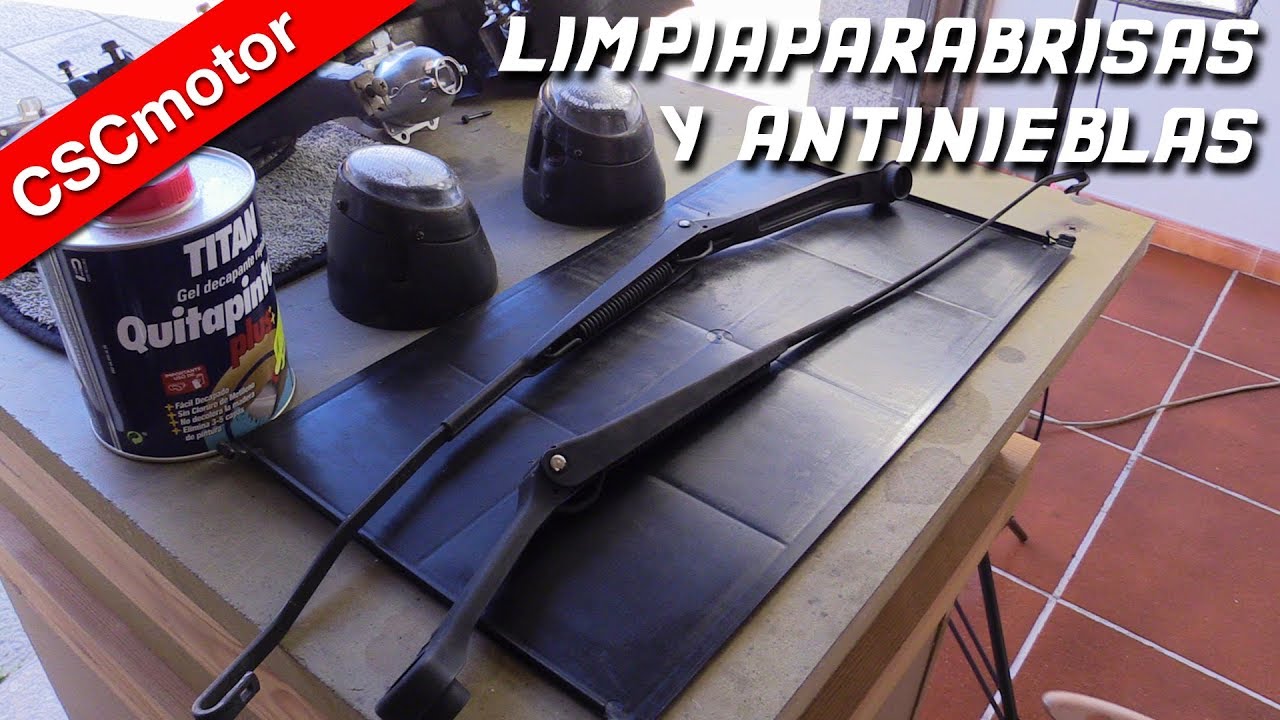 Proyecto MX-3 | 3 | Antinieblas y limpiaparabrisas