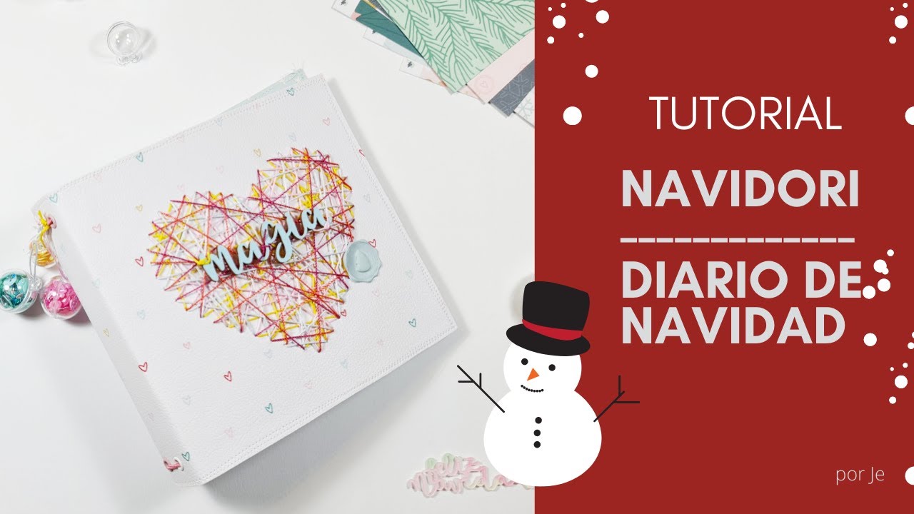 TUTORIAL DIARIO DE NAVIDAD - ESTILO MIDORI