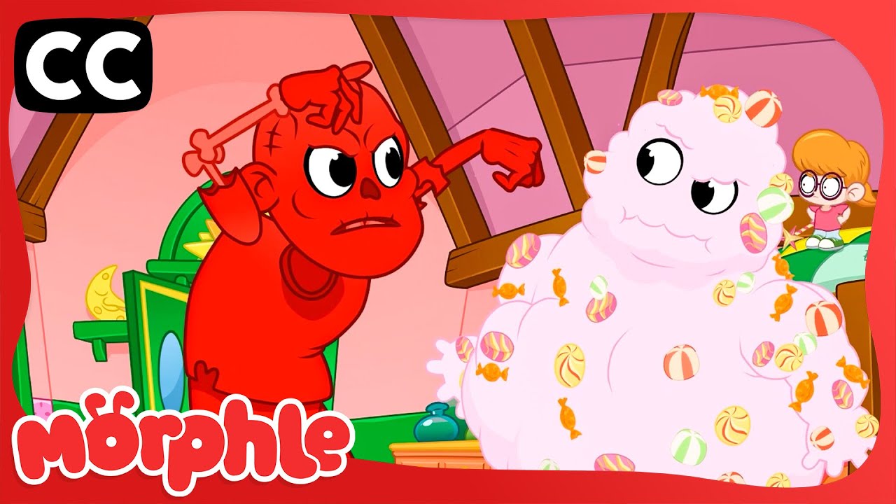 Morphle's Scary Halloween Adventures | Mila & Morphle Literacy | Cartoons with Subtitles
