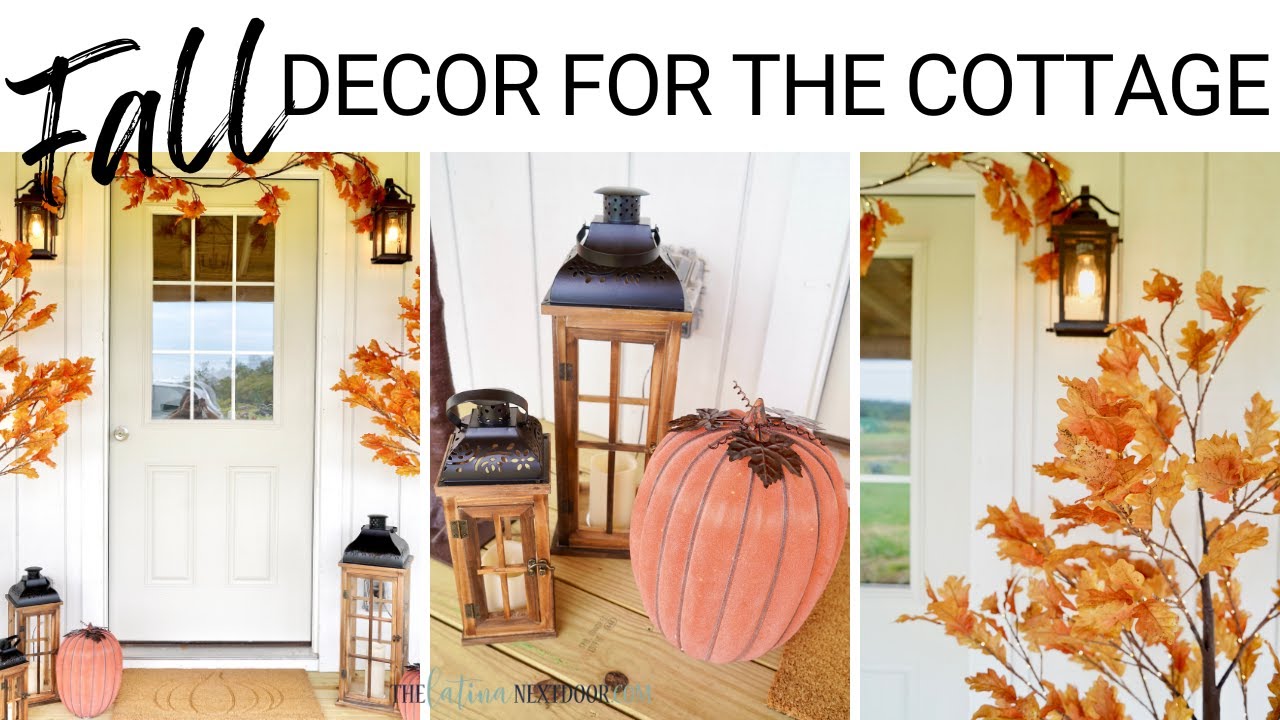 🍁 FALL DECOR FOR THE COTTAGE AND FURNITURE SNEAK PEAK