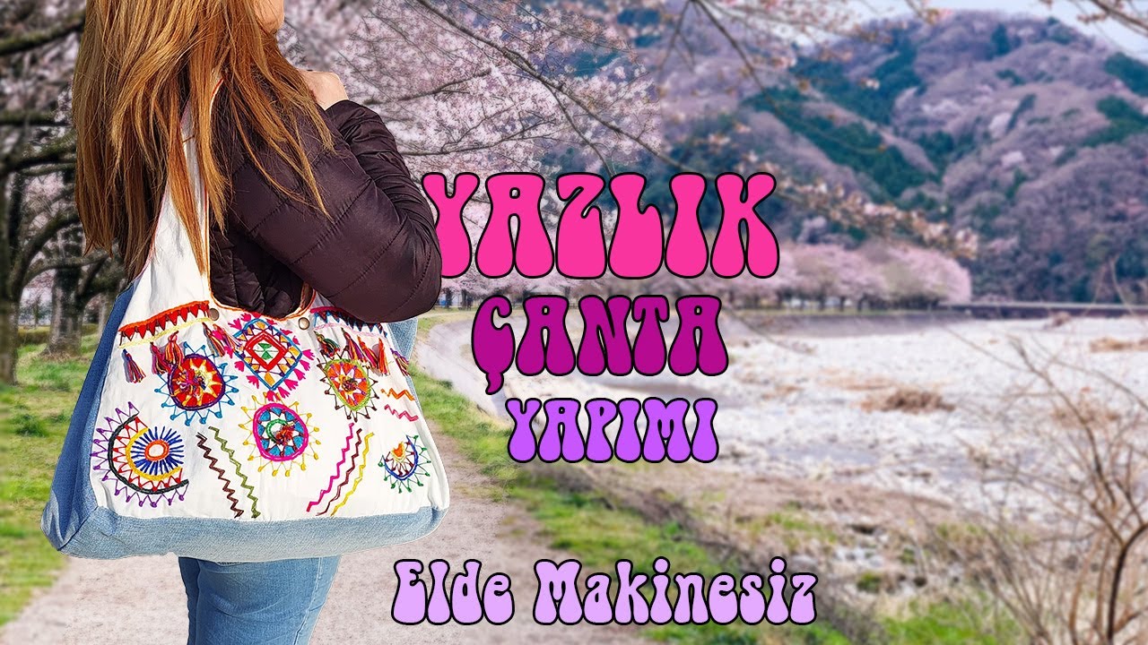 Повседневная сумка в стиле бохо (без швейной машины)