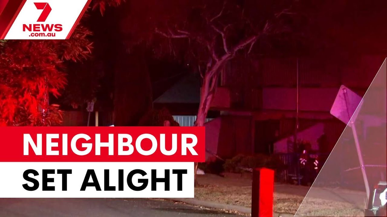 Manhunt underway after Bacchus Marsh arson attack | 7NEWS