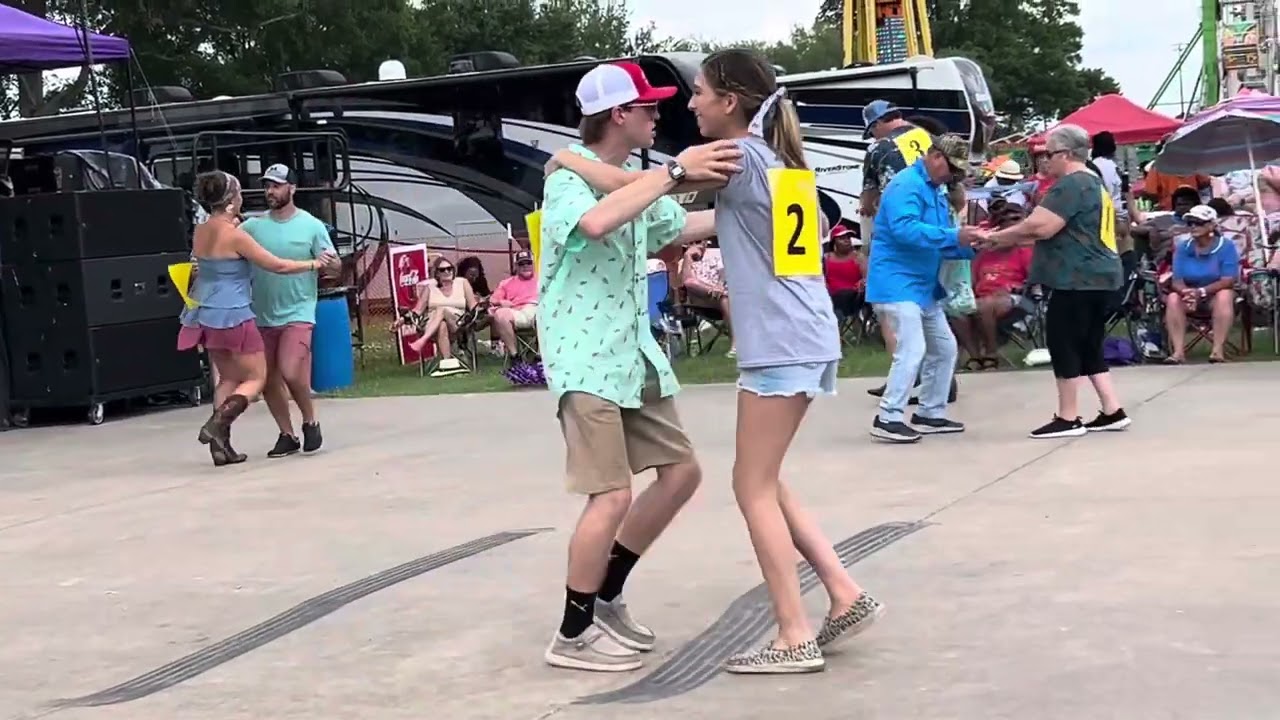 Cajun Dance Contest at 2024 Breaux Bridge Crawfish Festival