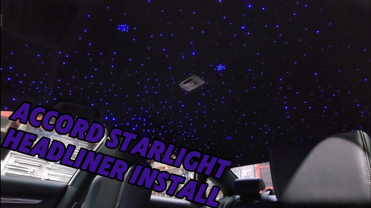 Installing and Showcasing Our Starlight Headliner on a Honda Accord