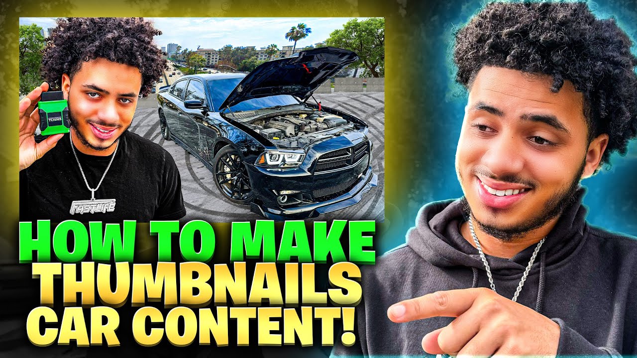 HOW TO MAKE THUMBNAILS: Car Content
