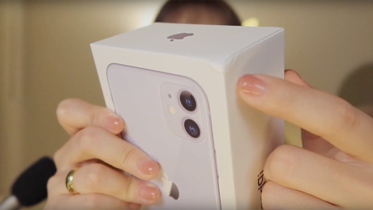 ASMR 소곤소곤 아이폰 개봉기  ☾ my new iphone 11 unboxing! (whispering)