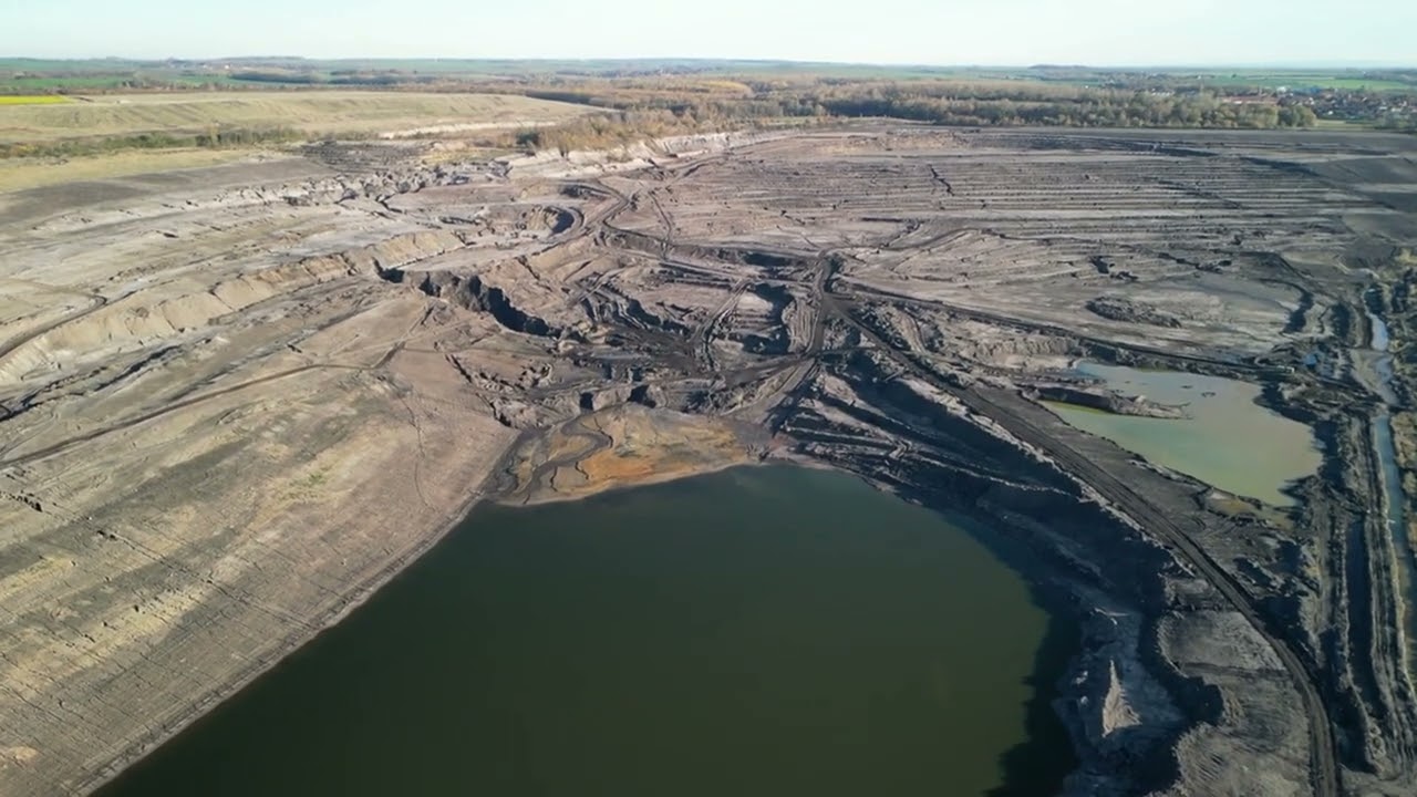 DJI Mini 3 pro, Flug über den Tagebau Schöningen. 2