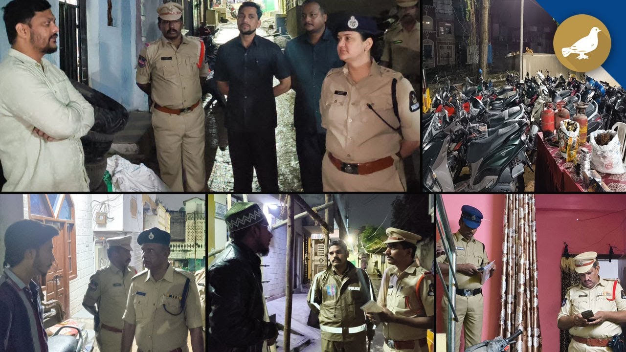 Police search operation in Old City, 75 vehicles seized