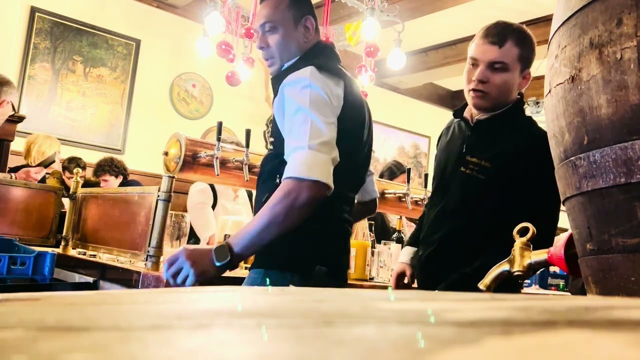 Sri Lanka bartender in Munich, Germany