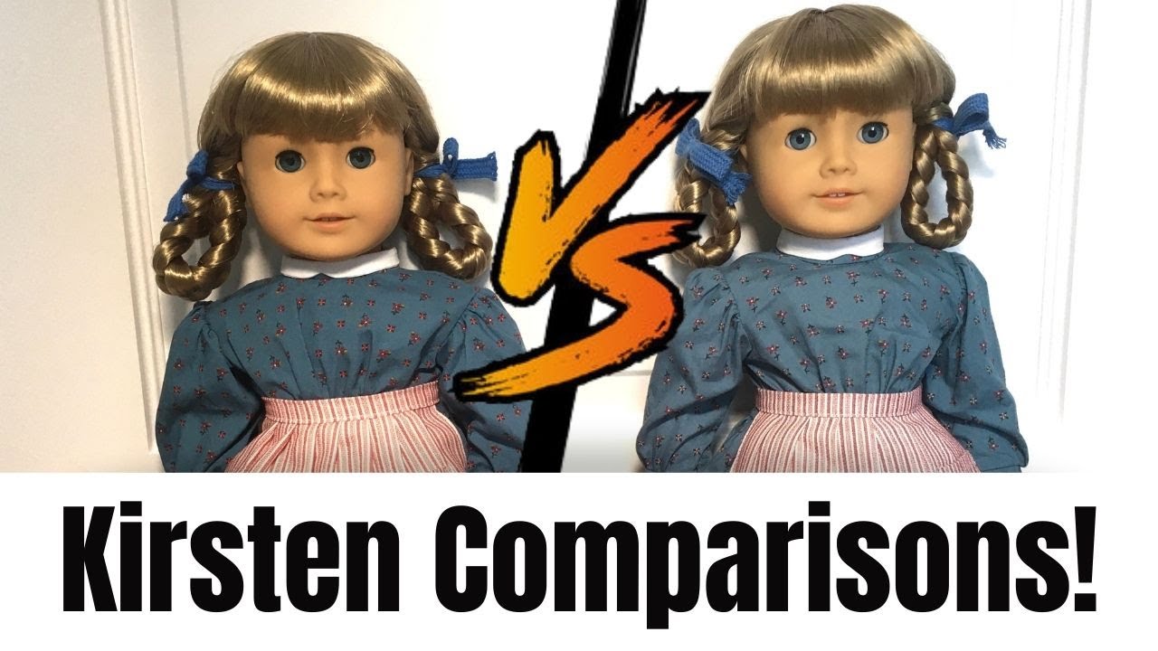 35th Anniversary Kirsten VS Historical/Mattel Kirsten (American Girl Comparison)
