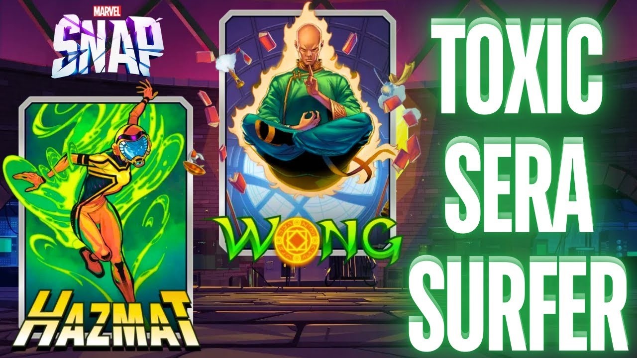 Toxic Surfer Deck Stealing Cubes in Marvel Snap