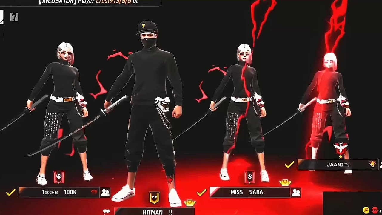 Squad Velocity ❤ ( xml +clip) free fire squad lobby video... SQUAD TREND FF  &lrm;@HiP HOP RTN&nbsp;