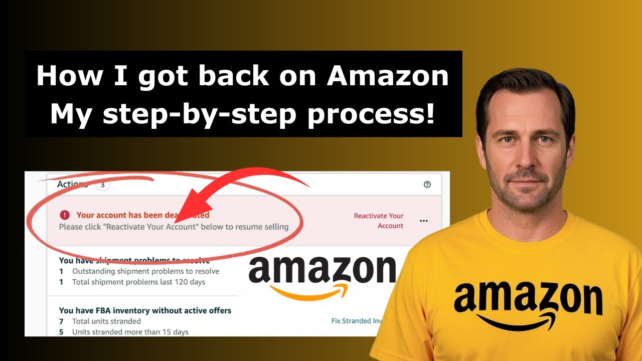 Step-by-Step Guide to FIXING Your Suspended Amazon Seller Account