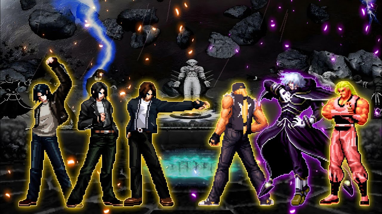 [KOF Mugen] Alter Kyo Team VS. Arrange T, Haku and Lord of The Devil (Request)