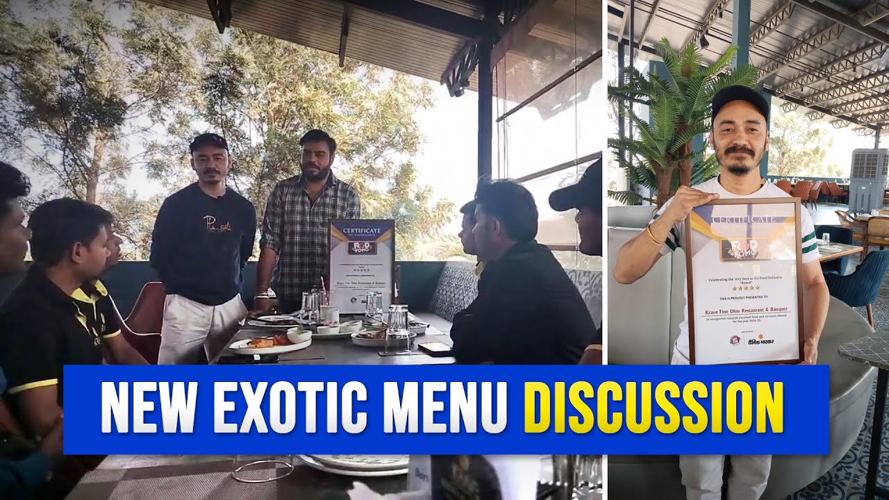 NEW Menu Discussion | Restaurant Manpower | Restuarant Businesseplan