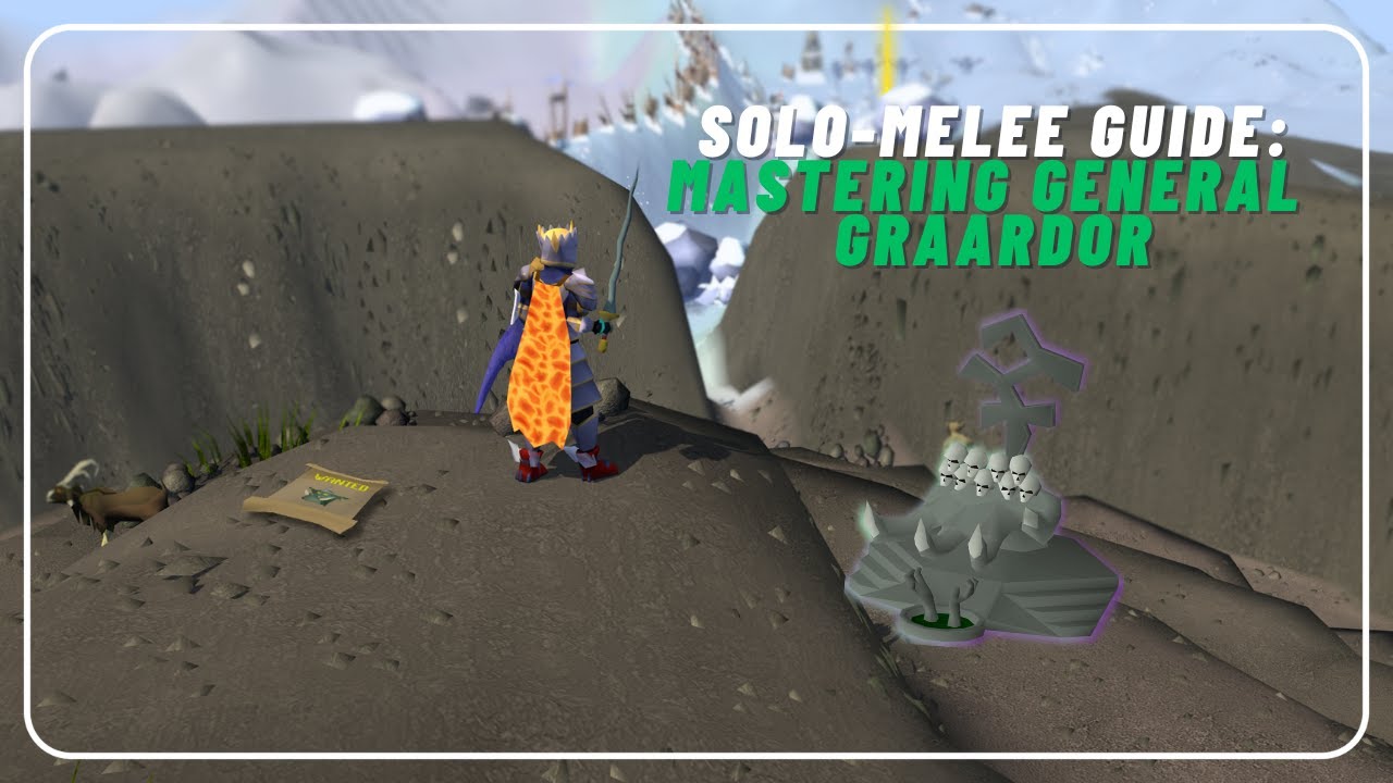 OSRS 2025: Руководство по одиночному бою: Мастерство генерала Граардора (Лица)