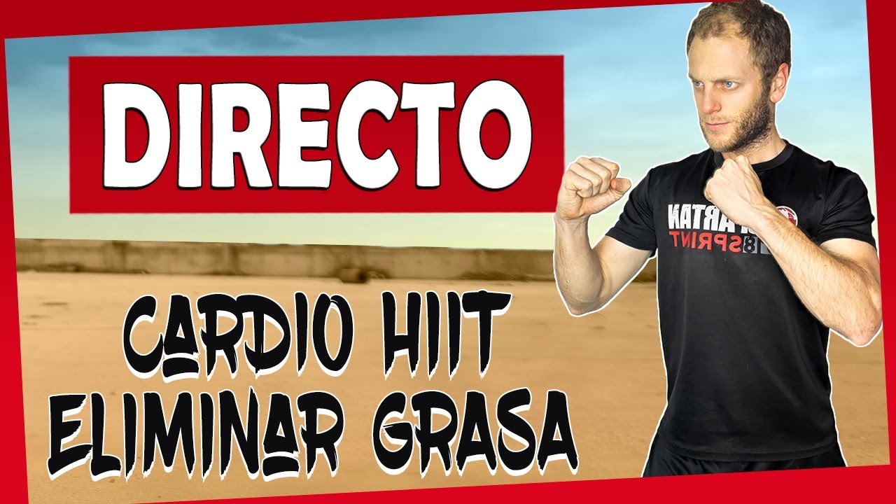 ✅ CARDIO HIIT para ELIMINAR GRASA ▶ MUY INTENSO ◀ [ANRHIIT]