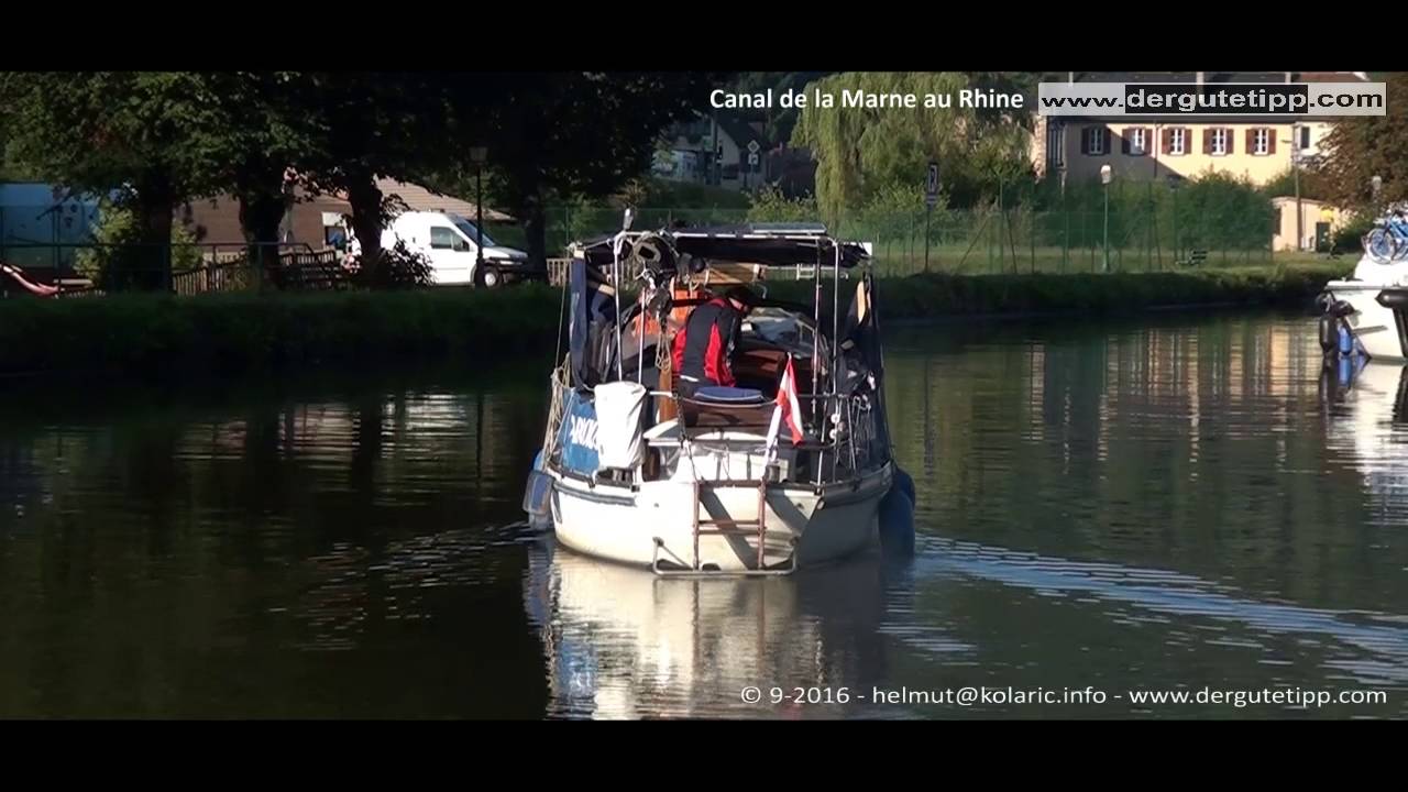 Der gute Tipp: Der Marne - Rhein Kanal mit der Capreolus