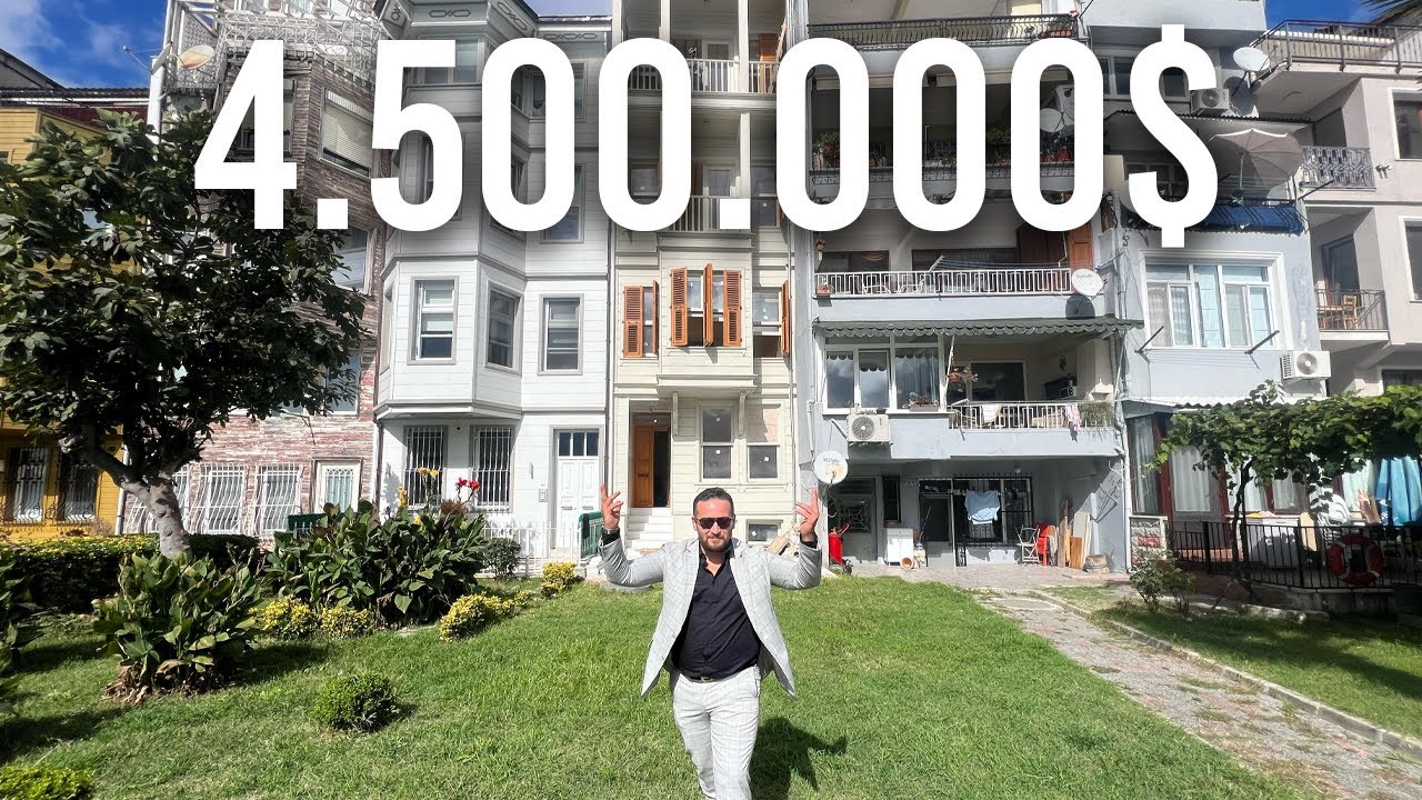 Boğaza Sıfır 2. Derece Tarihi Eser Yalı - Tam $4.500.000 Değerinde￼