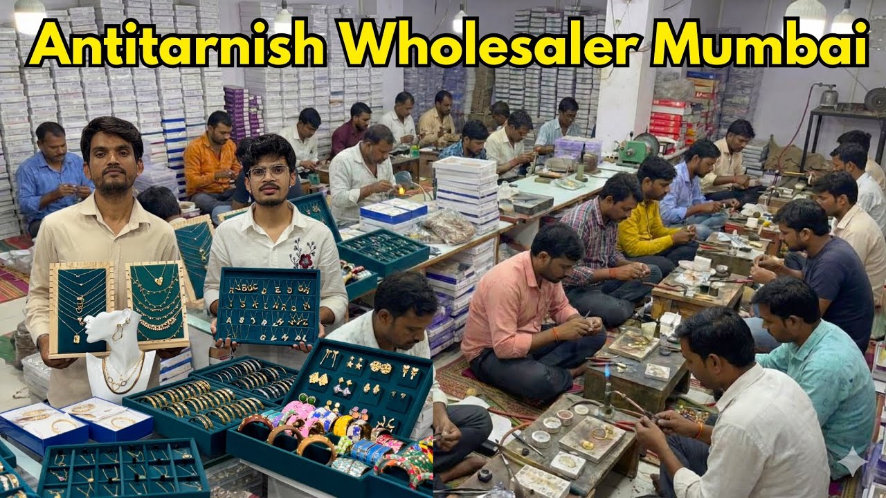 Anti Tarnish Jewellery In Mumbai |Mumbai Jewellery Wholesale Market ||mWholesale Jewellery In Mumbai