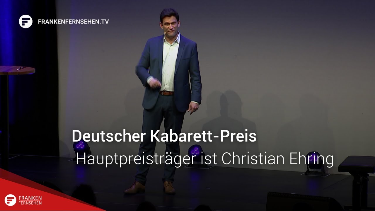 Deutscher Kabarett-Preis: Christian Ehring ist Hauptpreisträger