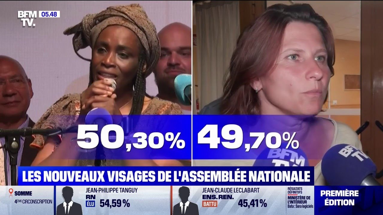 Législatives 2022: Rachel Keke, ex-femme de chambre, l'emporte face à Roxana Maracineanu
