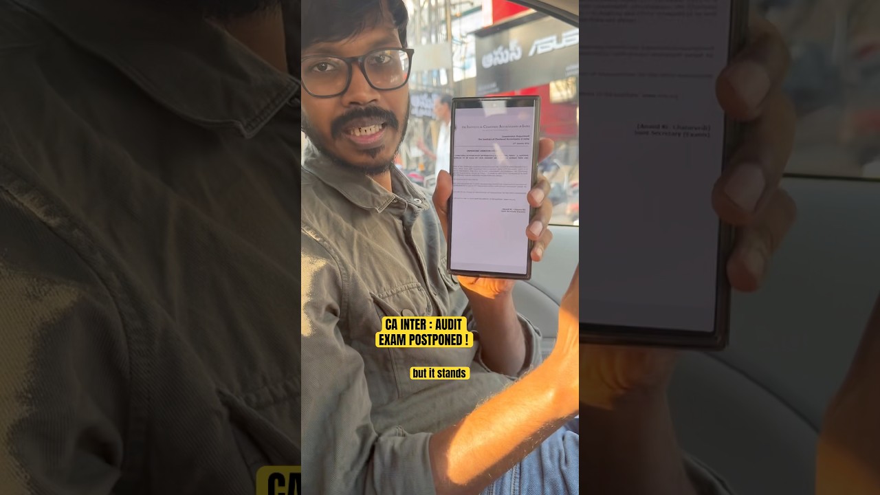 📌ЭКЗАМЕН ПО АУДИТУ ОТЛОЖЕН ✅ Стратегия, которой следует придерживаться 