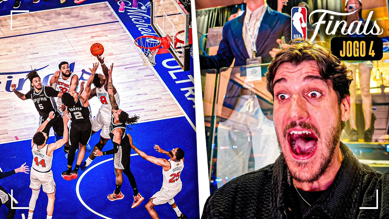 VIVEMOS A HIST&Oacute;RIA! JOGO INSANO NA FINAL DA NBA (VLOG)