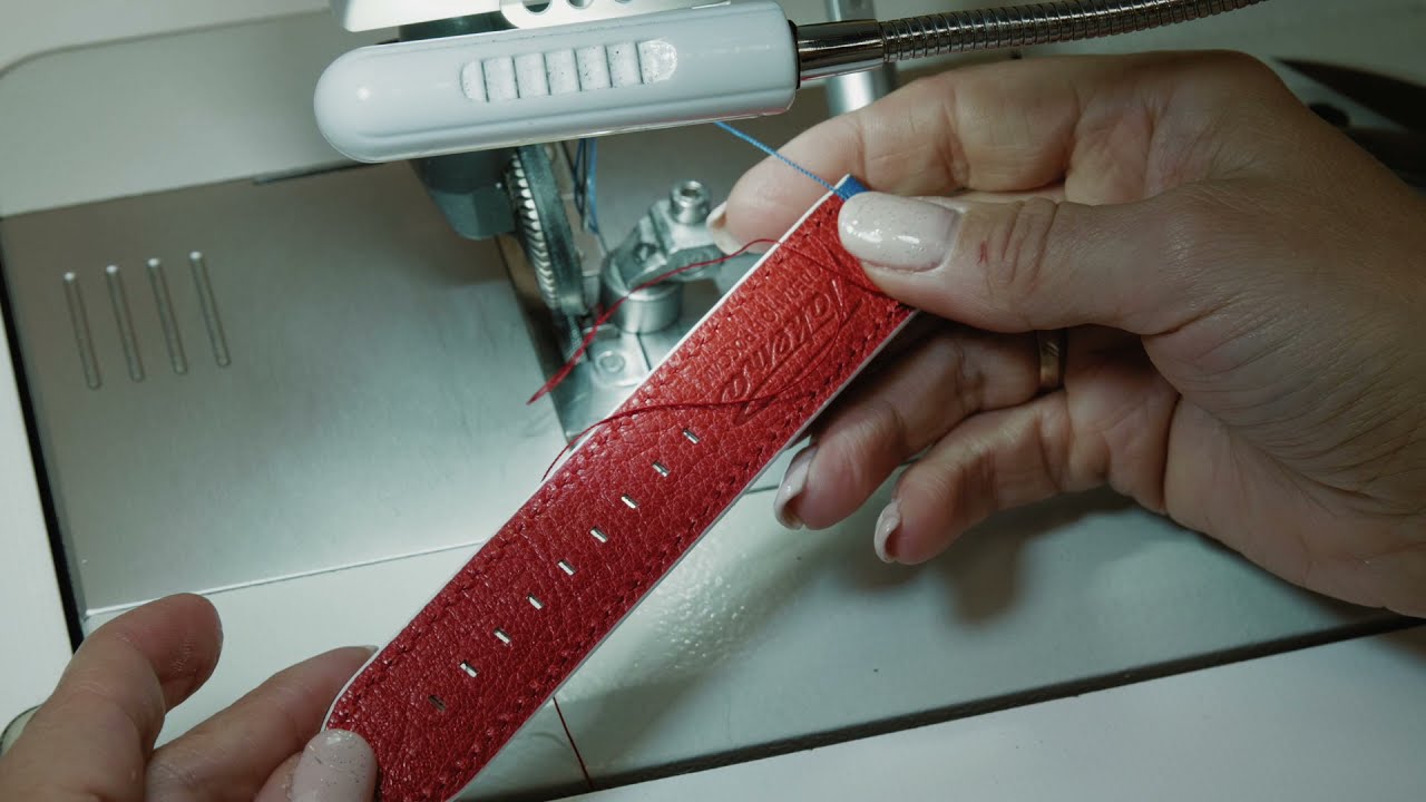 Cosmonauts at the Factory. Making the strap. / Космонавты на Заводе. Изготовление ремня.