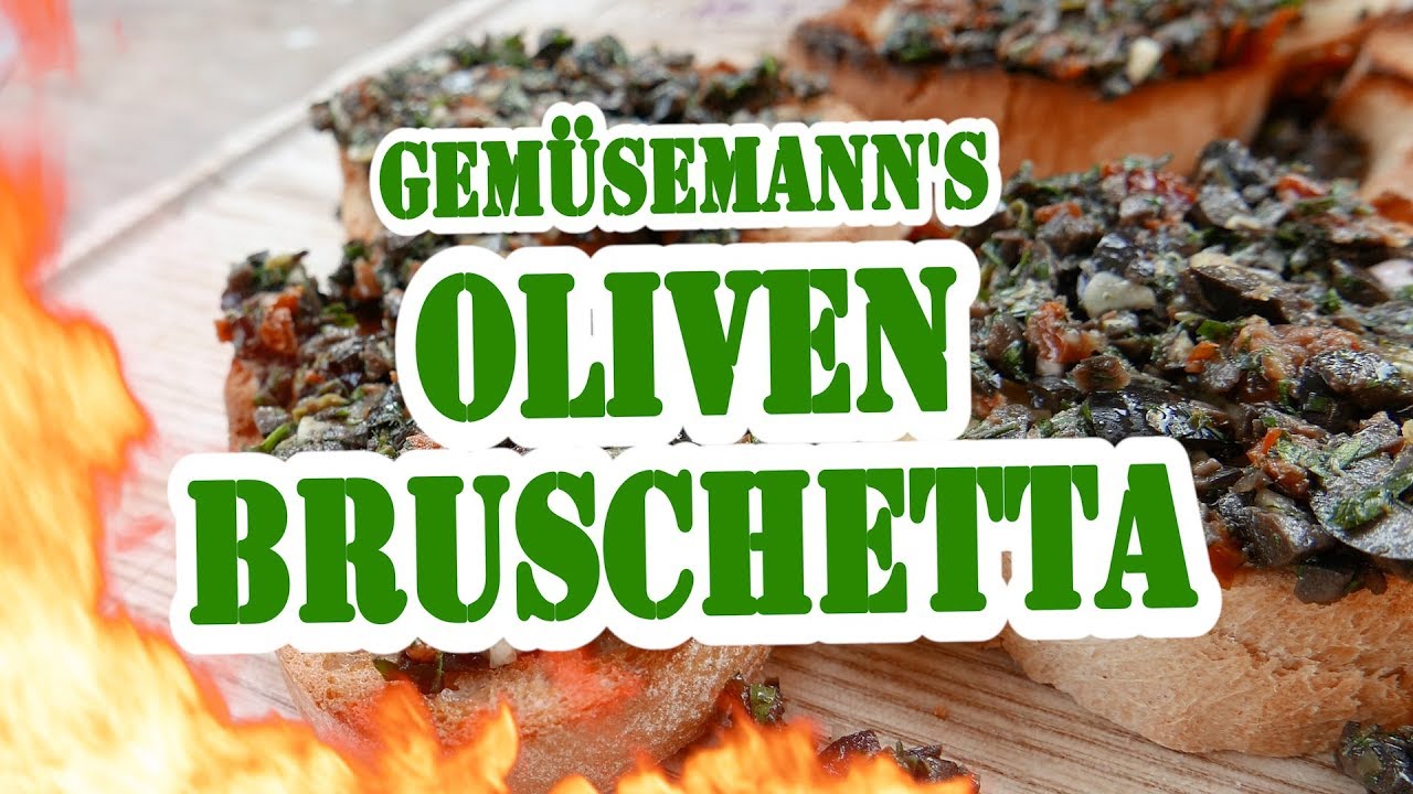 Oliven Bruschetta | ITALIA WEEK - BBQ Grill Rezept Video - Die Grillshow 310